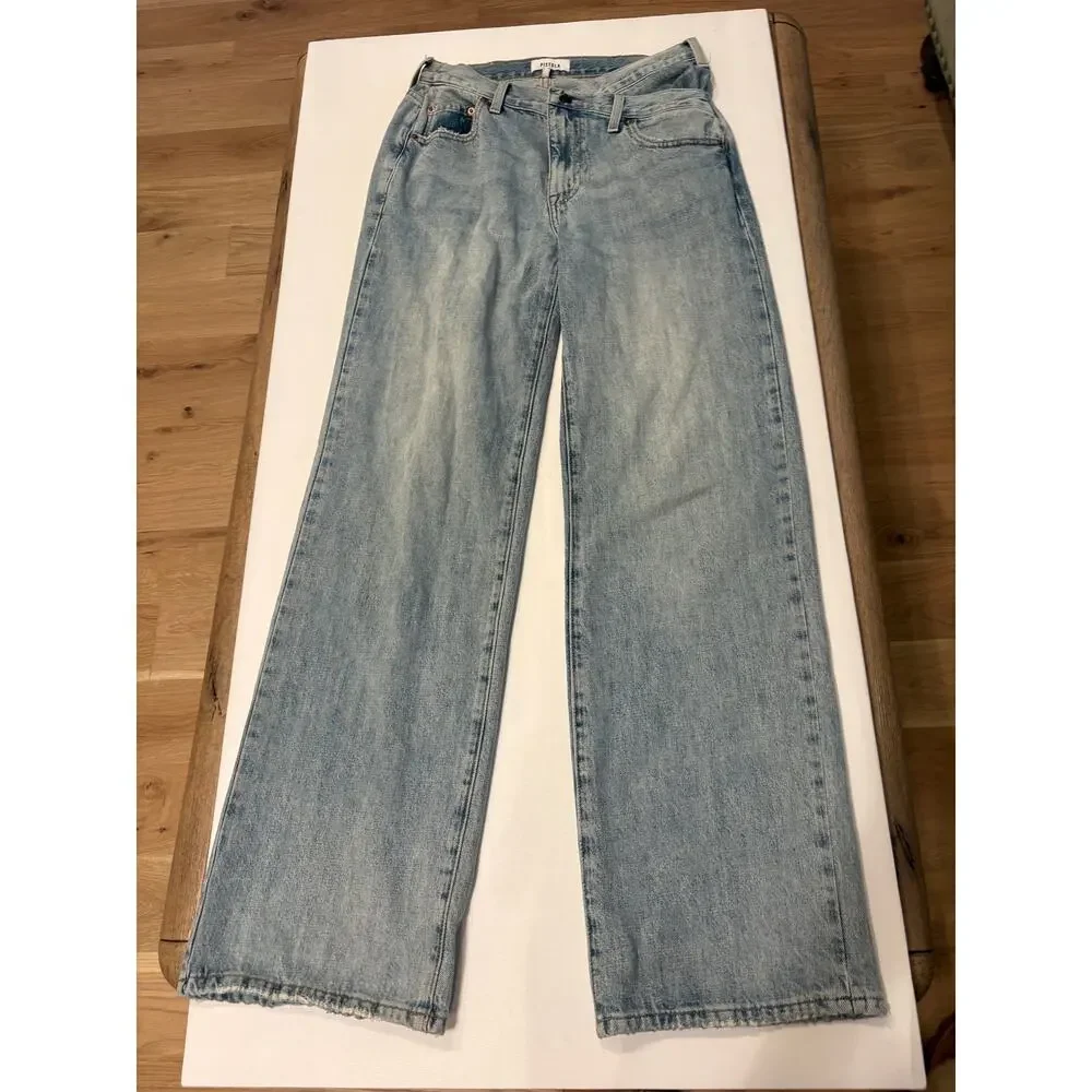 Pistola bobbie high-rise waist crossover wide leg